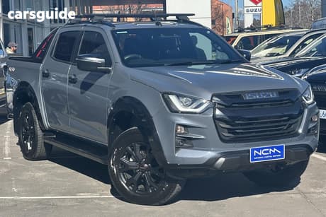 Grey 2023 Isuzu D-MAX Crew Cab Utility X-Terrain (4X4)