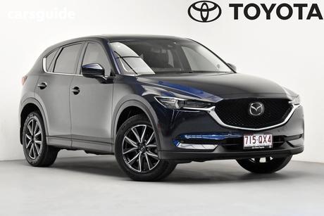 Blue 2017 Mazda CX-5 Wagon Akera (4X4)