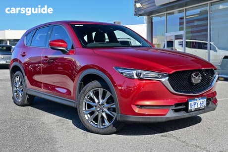 Red 2020 Mazda CX-5 Wagon Akera (4X4)