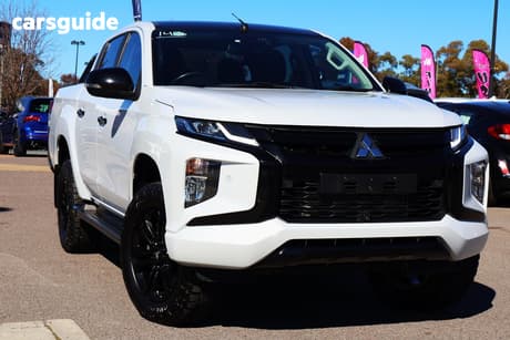 White 2020 Mitsubishi Triton Double Cab Pick Up Gsr (4X4)