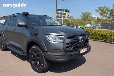 Grey 2025 GWM Cannon Dual Cab Utility Xsr (4X4)