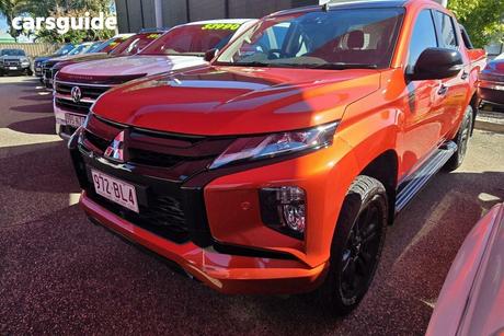 Orange 2021 Mitsubishi Triton Double Cab Pick Up Gsr (4X4)
