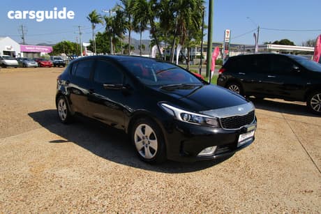 Black 2016 Kia Cerato Hatchback S