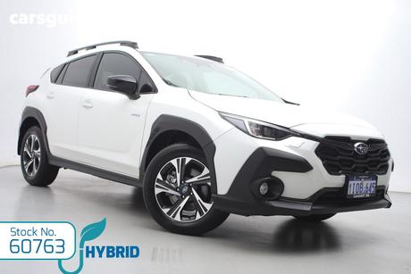 White 2024 Subaru Crosstrek Wagon Awd Hybrid L
