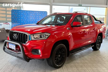 Red 2020 LDV T60 Double Cab Utility Trailrider 2 (4X4) D20
