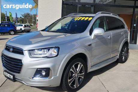 Silver 2017 Holden Captiva Wagon 7 Ltz (Awd)