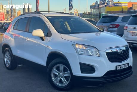 White 2016 Holden Trax Wagon Ls