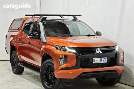 Orange 2020 Mitsubishi Triton Double Cab Pick Up Gsr (4X4)