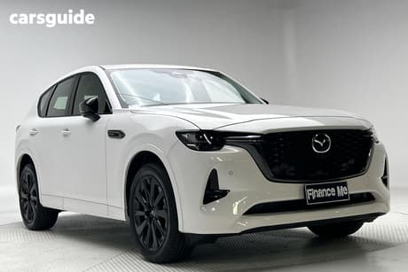 White 2025 Mazda CX-60 Wagon G40E Gt Hybrid