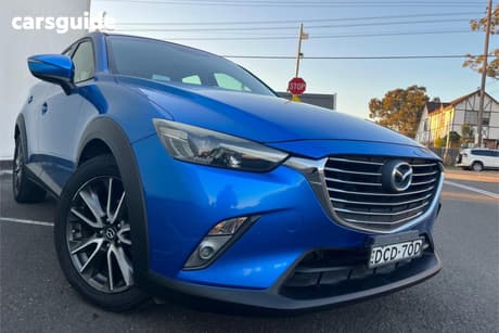 Blue 2015 Mazda CX-3 Wagon S Touring (Fwd)