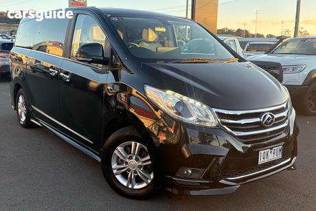 Black 2019 LDV G10 Wagon Executive (7 Seat)