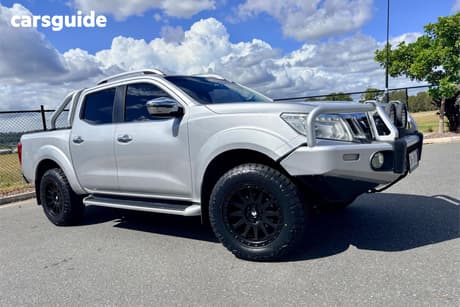 Silver 2015 Nissan Navara Dual Cab Utility St-X (4X4)