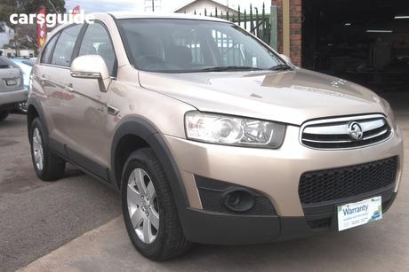 Gold 2011 Holden Captiva Wagon 7 Sx (Fwd)