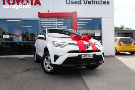 White 2017 Toyota RAV4 Wagon Gx (2Wd)