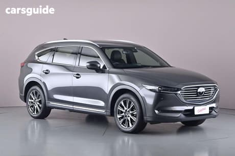 Grey 2019 Mazda CX-8 Wagon Asaki (Awd)