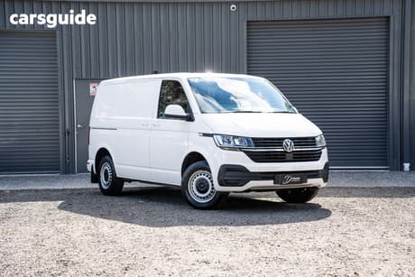 White 2021 Volkswagen Transporter Commercial TDI340