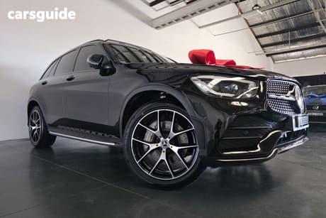 Black 2021 Mercedes-Benz GLC-Class SUV GLC300
