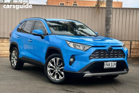 Blue 2021 Toyota RAV4 Wagon Cruiser (2Wd)
