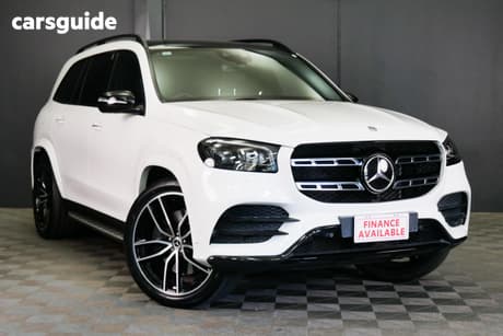 White 2021 Mercedes-Benz Gls450 Wagon 4Matic (Hybrid)