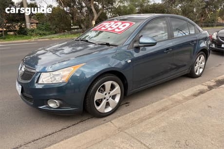 Blue 2014 Holden Cruze Sportswagon Cd