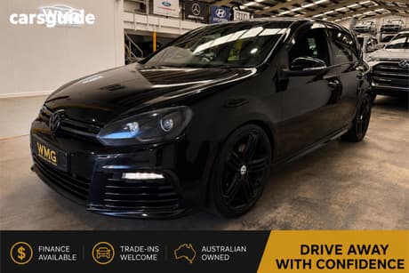 Black 2011 Volkswagen Golf Hatchback R