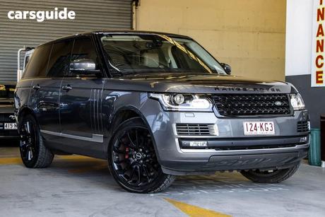 Grey 2014 Land Rover Range Rover Wagon Vogue Tdv6