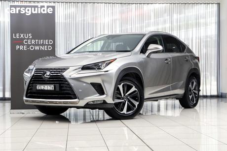 Silver 2020 Lexus NX300 Wagon Sports Luxury (Awd)