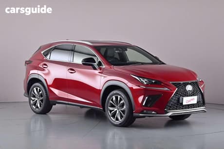 Red 2020 Lexus NX300 Wagon F Sport (Fwd)
