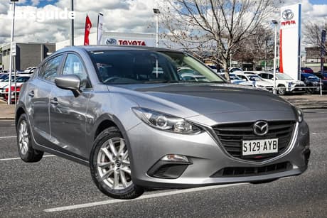Silver 2014 Mazda 3 Hatchback Touring