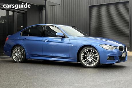 Blue 2014 BMW 320I Sedan M Sport