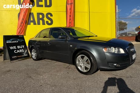 Grey 2006 Audi A4 Sedan 2.0 TFSI B7 MY06 UPGRADE