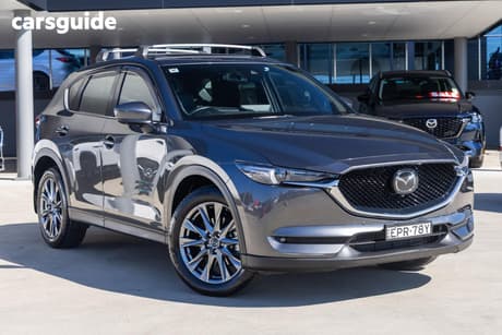 Grey 2021 Mazda CX-5 Wagon Akera (Awd)