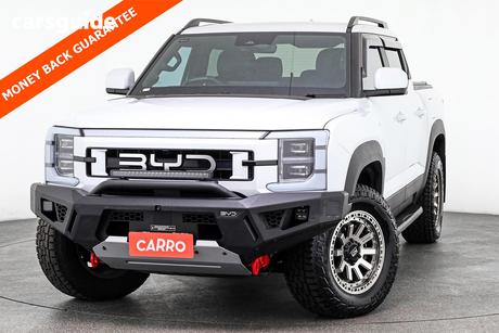 White 2025 BYD Shark 6 Dual Cab Utility Dual Motor Premium