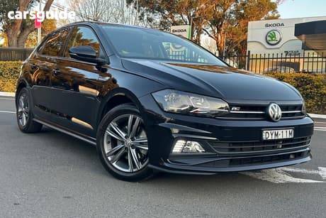 Black 2018 Volkswagen Polo Hatchback 85 Tsi Comfortline