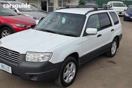 White 2006 Subaru Forester Wagon X