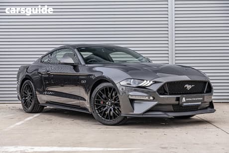 Grey 2018 Ford Mustang Coupe Fastback Gt 5.0 V8