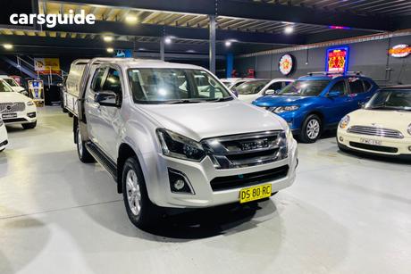 Silver 2019 Isuzu D-MAX Cab Chassis Sx Hi-Ride (4X2)
