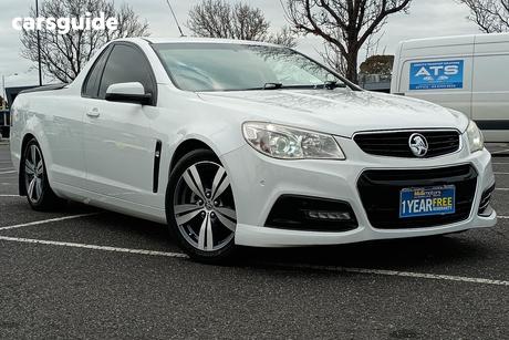 White 2013 Holden UTE Utility Sv6