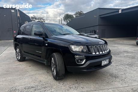 Black 2015 Jeep Compass Wagon Limited (4X4)