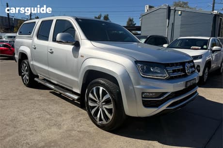 Silver 2019 Volkswagen Amarok Dual Cab Utility Tdi580 Ultimate 4Motion