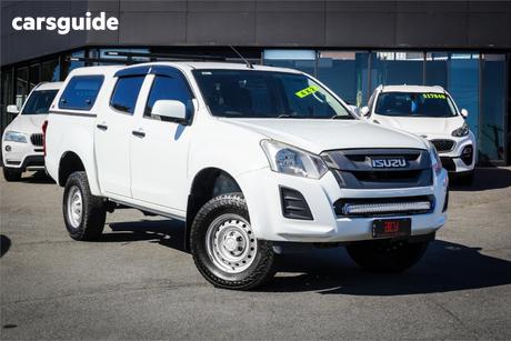 White 2018 Isuzu D-MAX Crew Cab Utility Sx Hi-Ride (4X2)
