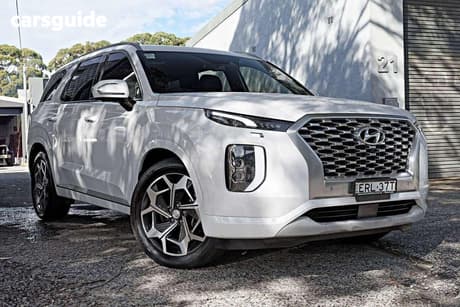 White 2021 Hyundai Palisade Wagon Highlander (7 Seat)
