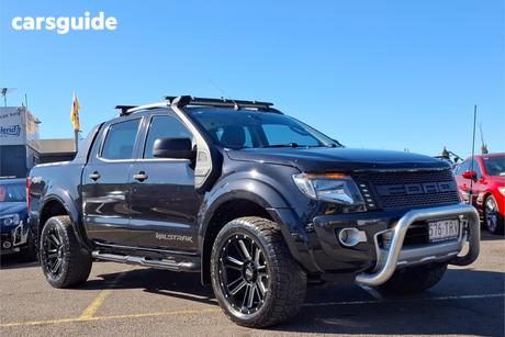 Black 2014 Ford Ranger Crew Cab Utility Wildtrak 3.2 (4X4)