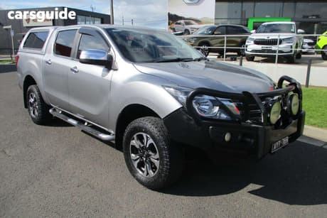 Silver 2018 Mazda BT-50 Dual Cab Utility Gt (4X4)