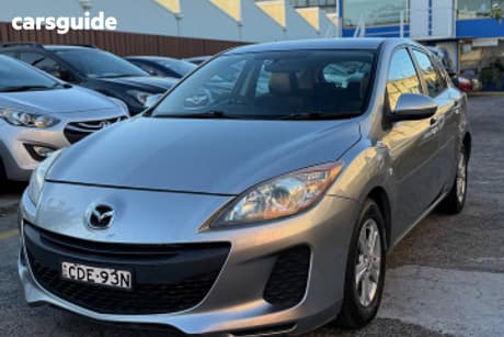 Silver 2011 Mazda 3 Hatchback Neo