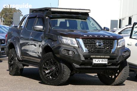 Grey 2021 Nissan Navara King Cab Pick Up St-X (4X4) Leather/No Sunroof