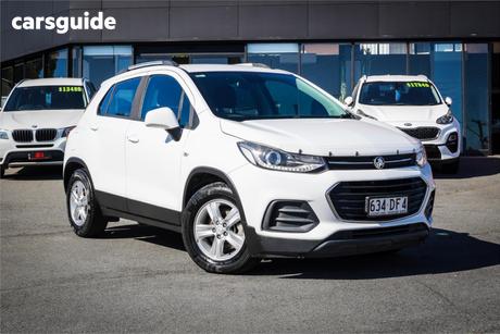 White 2017 Holden Trax Wagon Ls