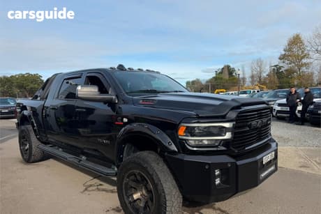 Black 2019 RAM 3500 Ute Tray 3500 HEAVY DUTY LARAMIE HEAVY DUTY