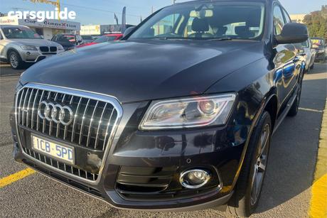 Blue 2014 Audi Q5 Wagon 2.0 Tfsi Quattro