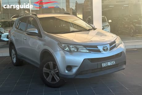 Silver 2013 Toyota RAV4 Wagon Gx (2Wd)